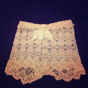 Forcynthia Beachwear Lace Shorts Large